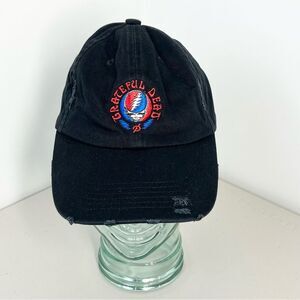 Peloton X Grateful Dead Distressed Adjustable Hat Steal Your Face Skull OSFM